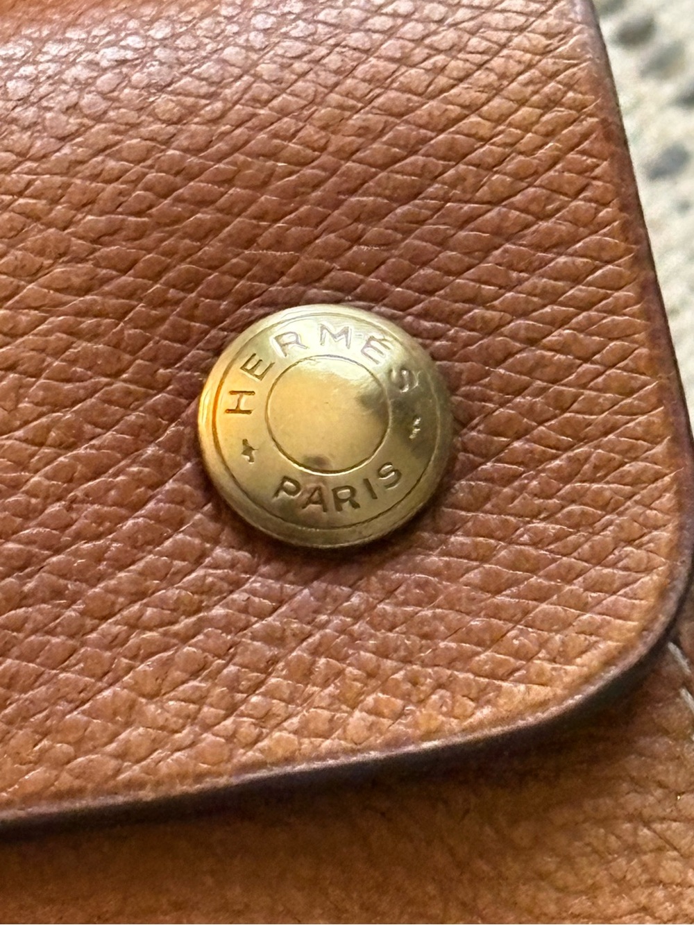 1984 Hermès Pochette Belt Bag / Fanny Pack in the iconic Hermès "Gold" VINTAGE - Picture 3 of 15